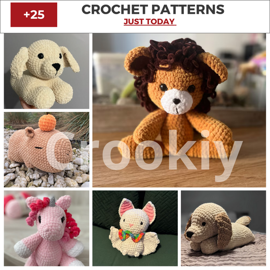 +25  CROCHET PATTERNS